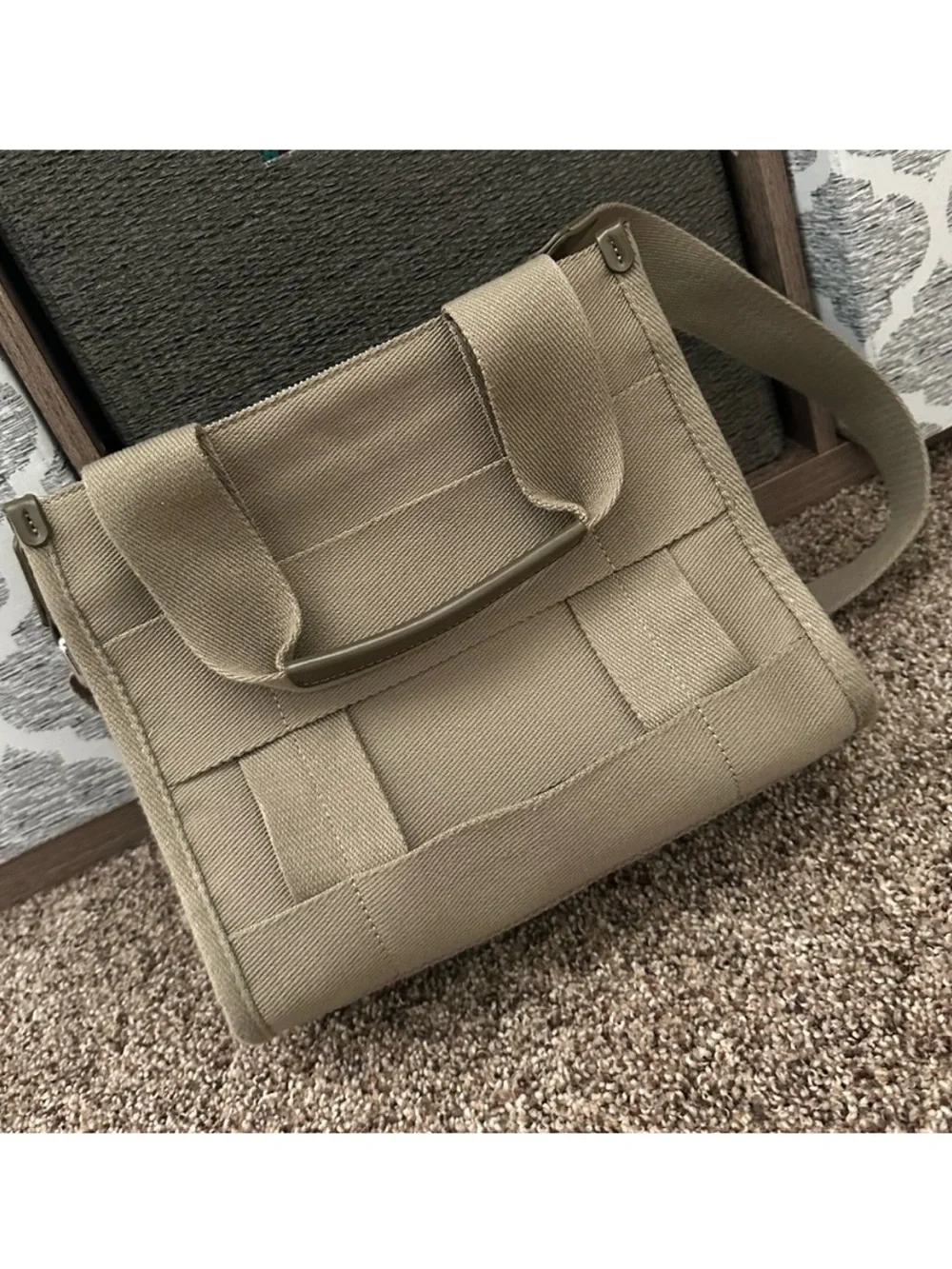 Zara tote olive